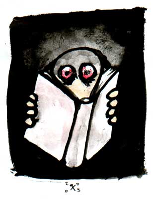 Ilustraci&oacute;n de Ivan Triay para "El mal de Q." , de Antonio Tello.