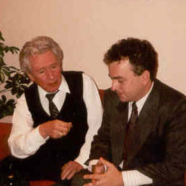 Juan Jos&eacute; Arreola conversa con Manuel Lozano