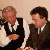 Juan Jos&eacute; Arreola y Manuel Lozano