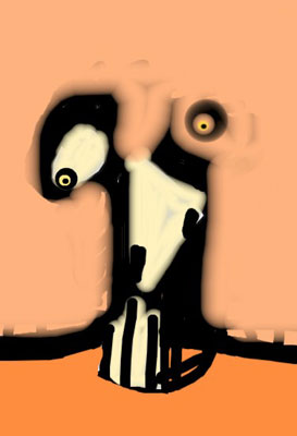 (21) La coz de las brillantes mentes o la hoz en el desv&aacute;n, despacio, despacio... , de Antoni Cortadella