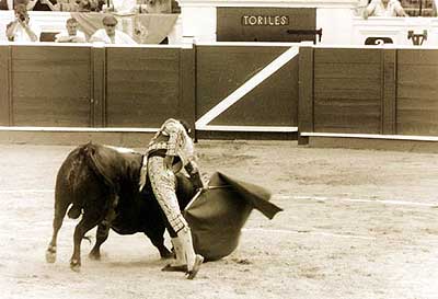 Fotograf&iacute;a de la serie Sangre y arena, de Fabio Borquez