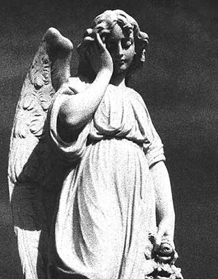 La ninfa triste, fotograf&iacute;a de Carmelo Raydan.