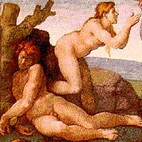 Capilla Sixtina: la creaci&oacute;n de Eva (fragmento).