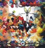 Sagrada Familia, obra digital de Juan Barbagelata.