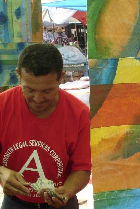 Jorge Iv&aacute;n Restrepo - Exposici&oacute;n en El Mayoreo de Tegucigalpa.