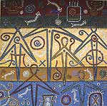 Lienzo de Lilia Luj&aacute;n.