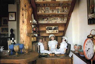 La Chascona, sal&oacute;n.