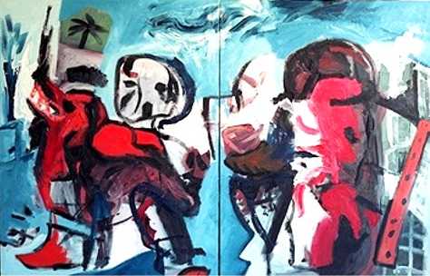 Pintura de Toni Cortadella