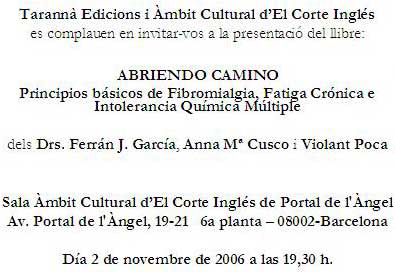 Presentación de Abriendo camino