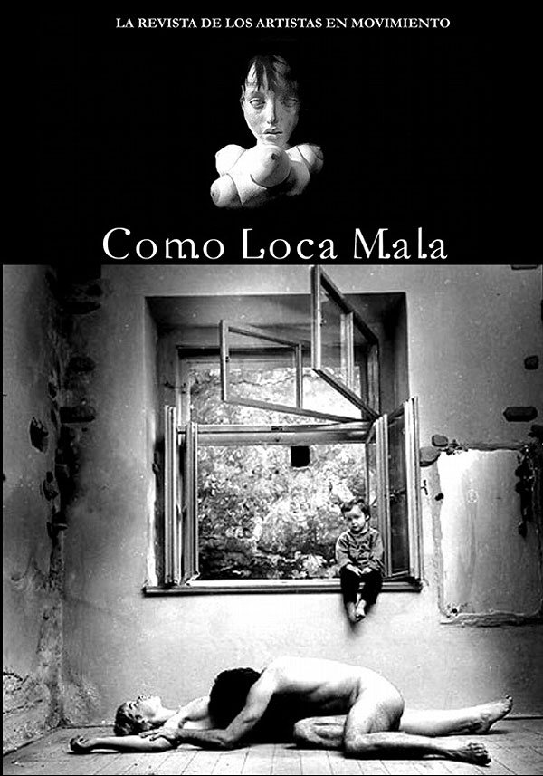 Portada de la Revista de literatura Como Loca Mala.