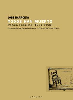 Cubierta del libro Todos han muerto, de Jos&eacute; Barroeta