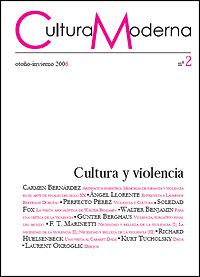 Portada de la revista Cultura Moderna