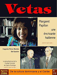 Cubierta de la revista Vetas