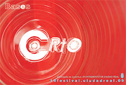 Cartel del Certamen Internacional de Cortometrajes Festival Corto Ciudad Real.